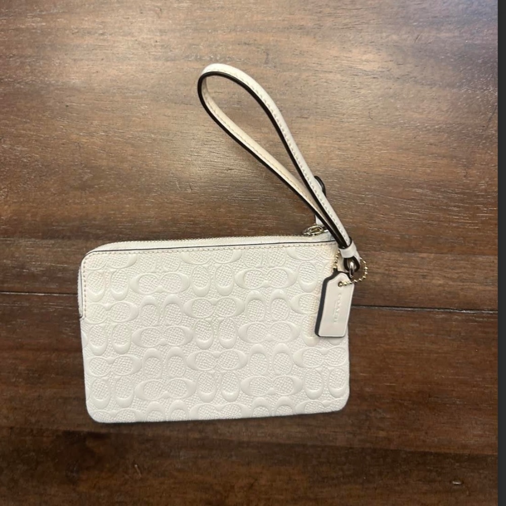 White Coach Wallet - Picture 2 of 2